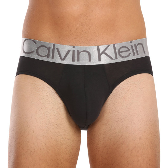 3PACK Vyriškos kelnaitės Calvin Klein juodos (NB3129A-GTB)