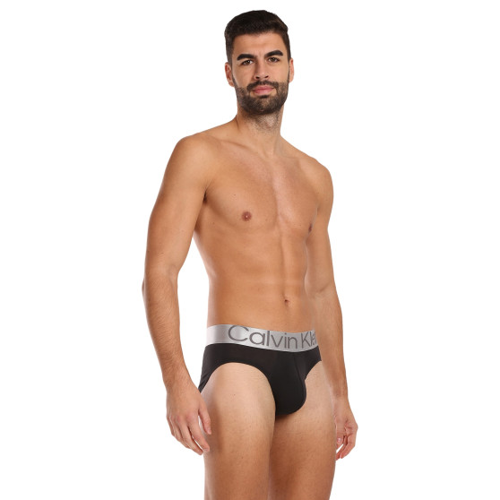 3PACK Vyriškos kelnaitės Calvin Klein juodos (NB3129A-GTB)