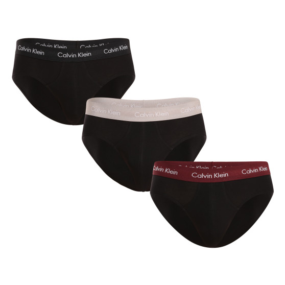 3PACK Vyriškos kelnaitės Calvin Klein juodos (U2661G-H54)