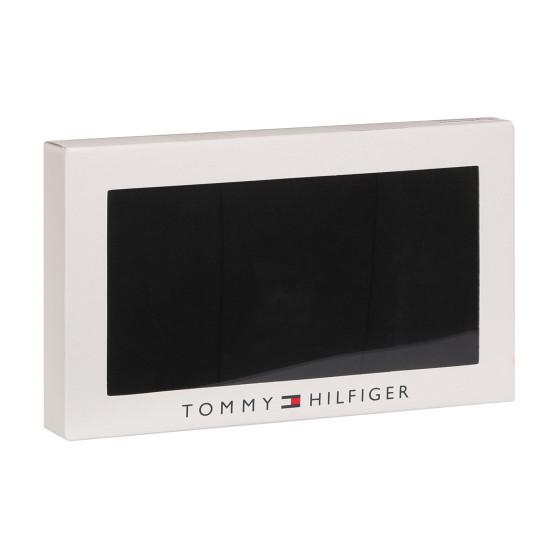 3PACK Moteriškos braziliškos kelnaitės Tommy Hilfiger besiūlės juodos spalvos (UW0UW03871 0SJ)