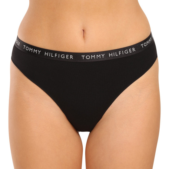 3PACK Moteriški stringai Tommy Hilfiger multicolour (UW0UW04889 0R1)