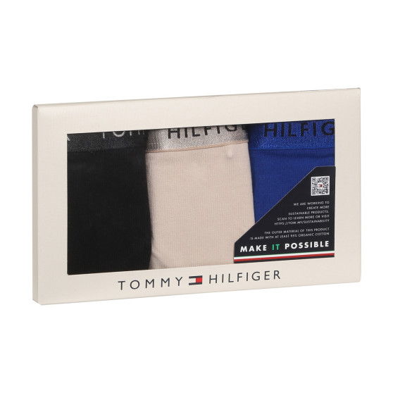 3PACK Moteriški stringai Tommy Hilfiger multicolour (UW0UW04889 0R1)