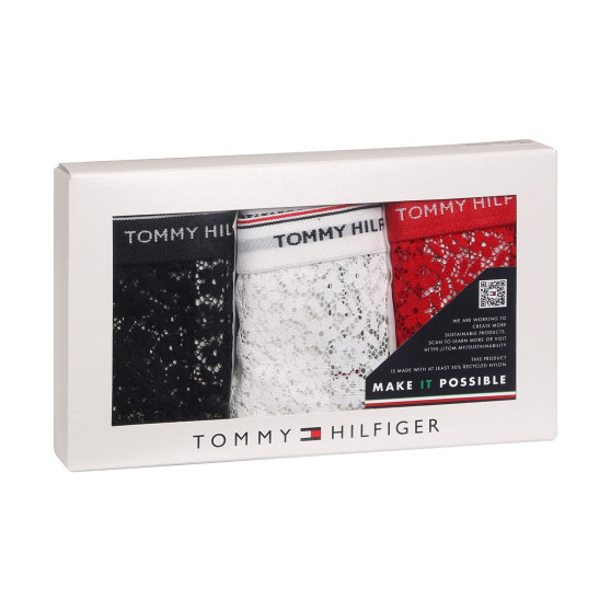 3PACK Moteriškos kelnaitės Tommy Hilfiger multicolour (UW0UW04897 0X0)