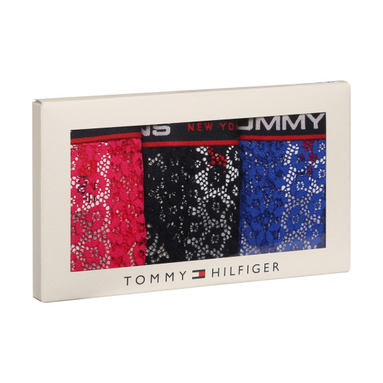 3PACK Moteriški stringai Tommy Hilfiger multicolour (UW0UW04714 0SC)