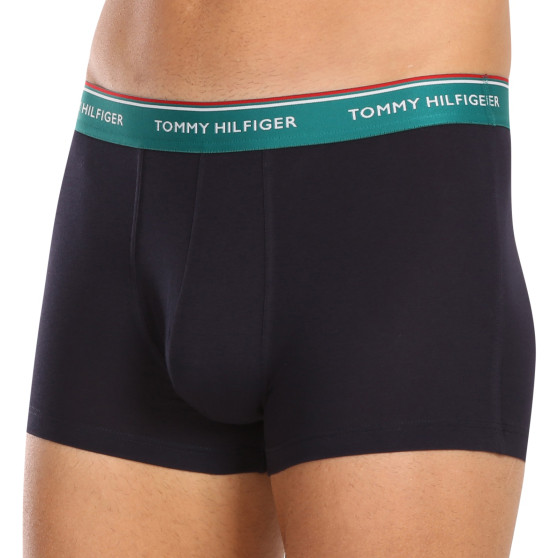 3PACK Vyriški boksininko šortai Tommy Hilfiger tamsiai mėlyni (UM0UM01642 0UK)