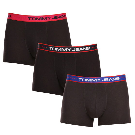 3PACK Vyriški boksininko šortai Tommy Hilfiger juodi (UM0UM03107 0WF)