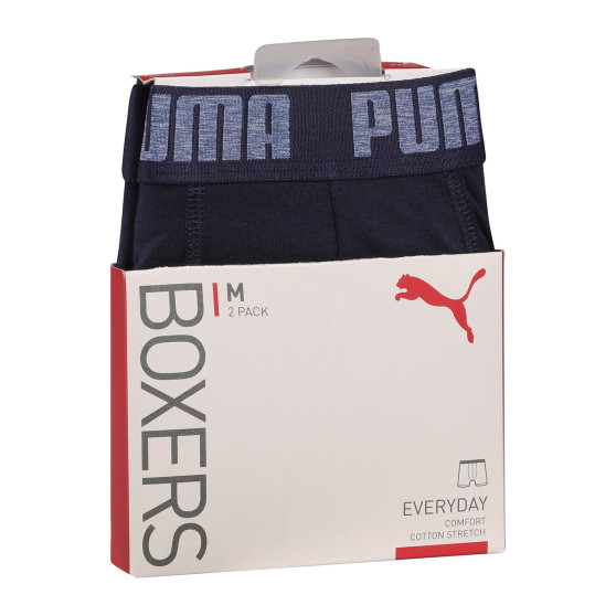 2PACK Vyriški boksininko šortai Puma mėlyni (521015001 321)