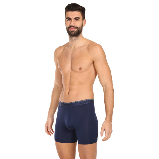 3PACK Vyriški boksininko šortai Calvin Klein daugiaspalviai (NB2570A-KM1)