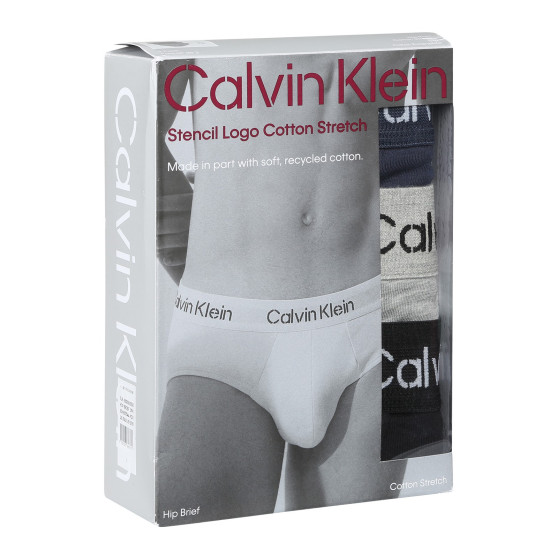 3PACK Vyriškos kelnaitės Calvin Klein multicolour (NB3704A-KDX)