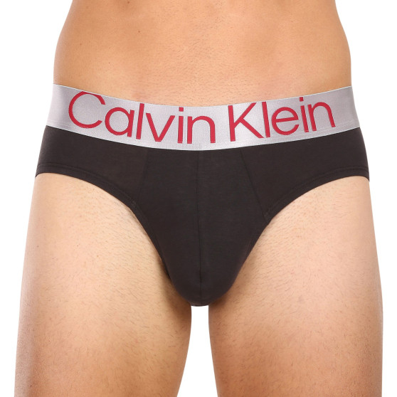 3PACK Vyriškos kelnaitės Calvin Klein juodos (NB3129A-GIW)