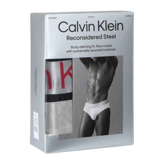 3PACK Vyriškos kelnaitės Calvin Klein juodos (NB3129A-GIW)