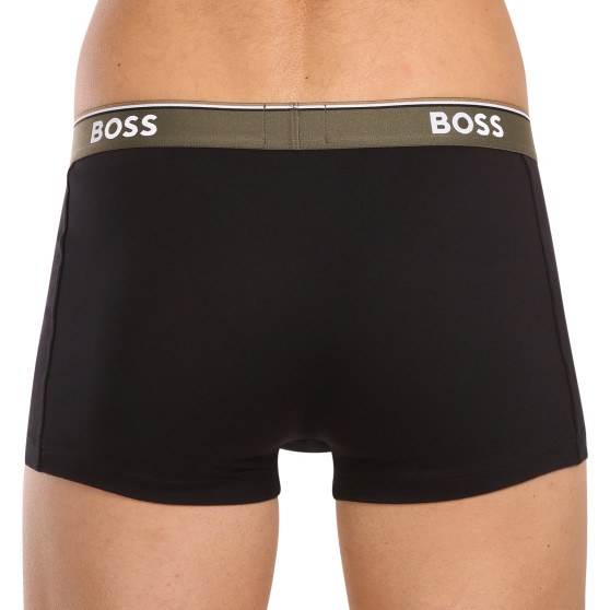 3PACK Vyriški boksininko šortai BOSS juodi (50508985 977)