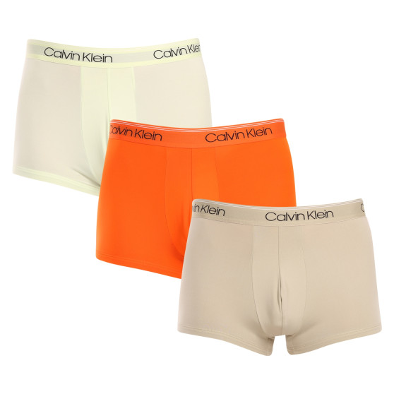 3PACK Vyriški boksininko šortai Calvin Klein daugiaspalviai (NB2569A-GF3)