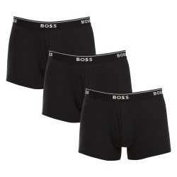 3PACK Vyriški boksininko šortai BOSS juodi (50475685 001)