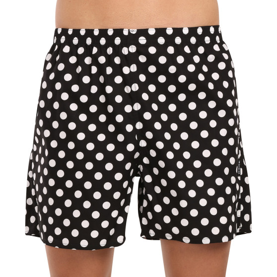 Vyriški namų šortai su kišenėmis Styx polka dots (D1650)