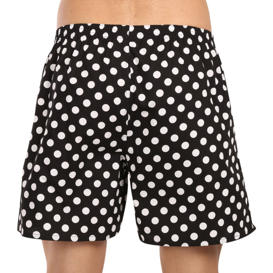 Vyriški namų šortai su kišenėmis Styx polka dots (D1650)