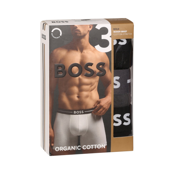 3PACK Vyriški boksininko šortai BOSS daugiaspalviai (50508877 965)