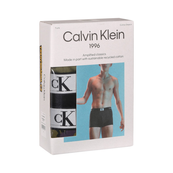 3PACK Vyriški boksininko šortai Calvin Klein daugiaspalviai (NB3528E-I14)