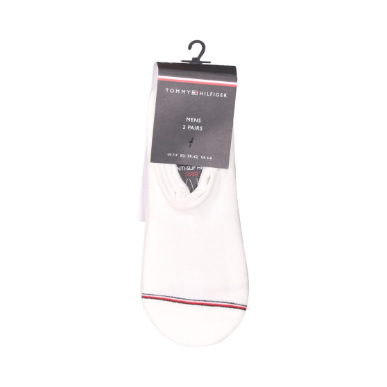 2PACK vyriškos kojinės Tommy Hilfiger extra low white (100001095 300)