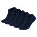 5PACK kojinės Gianvaglia low dark blue (SK-503)