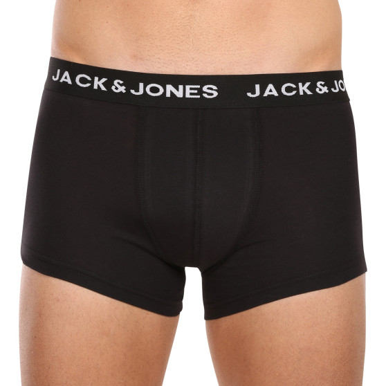 10PACK Vyriški boksininko šortai Jack and Jones juodi (12189937)