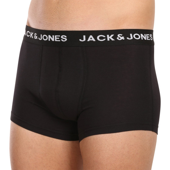 10PACK Vyriški boksininko šortai Jack and Jones juodi (12189937)