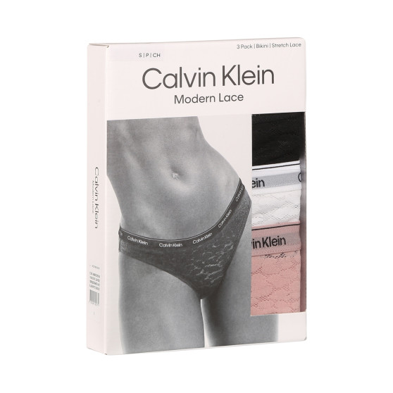 3PACK Moteriškos kelnaitės Calvin Klein multicolour (QD5069E-N8I)