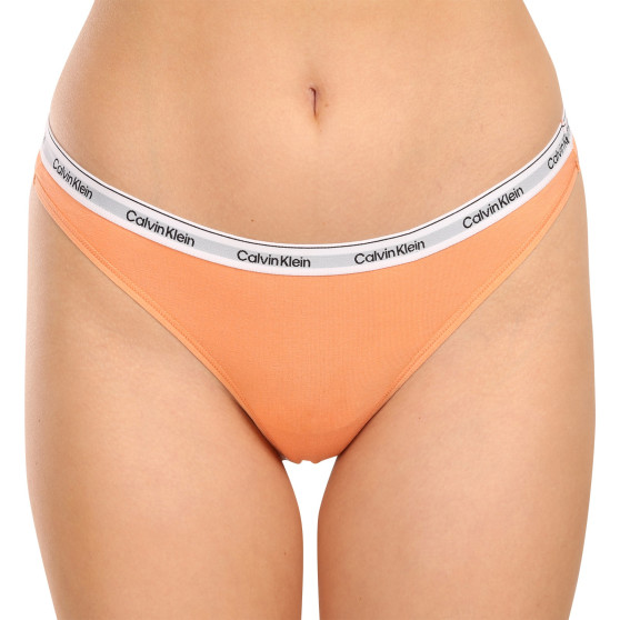 3PACK Moteriški stringai Calvin Klein multicolour (QD5209E-NPA)