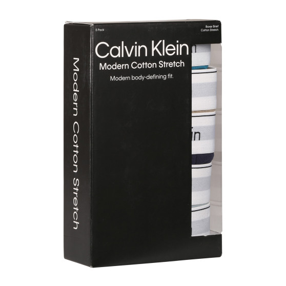 5PACK Vyriški boksininko šortai Calvin Klein daugiaspalviai (NB3911A-MVQ)