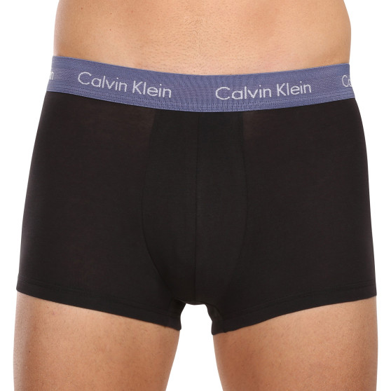 7PACK Vyriški boksininko šortai Calvin Klein juodi (NB3887A-MEW)