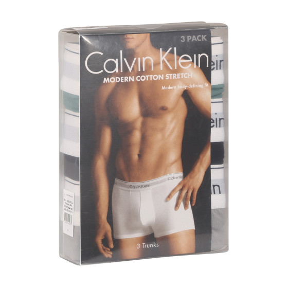 3PACK Vyriški boksininko šortai Calvin Klein daugiaspalviai (NB2380A-M8O)