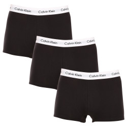 3PACK Vyriški boksininko šortai Calvin Klein juodi (U2664G-001)