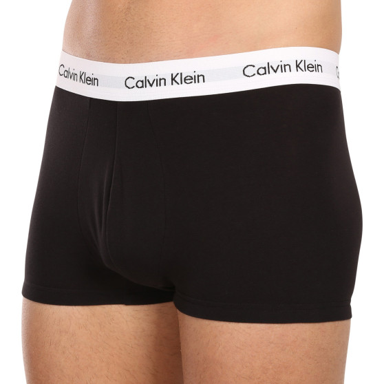 3PACK Vyriški boksininko šortai Calvin Klein juodi (U2664G-001)