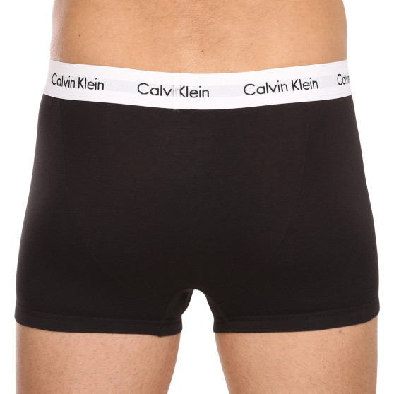 3PACK Vyriški boksininko šortai Calvin Klein juodi (U2664G-001)