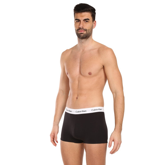 3PACK Vyriški boksininko šortai Calvin Klein juodi (U2664G-001)