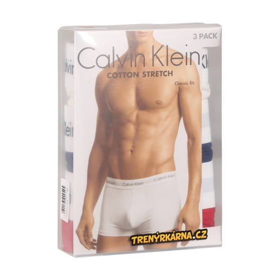 3PACK Vyriški boksininko šortai Calvin Klein daugiaspalviai (U2664G-I03)