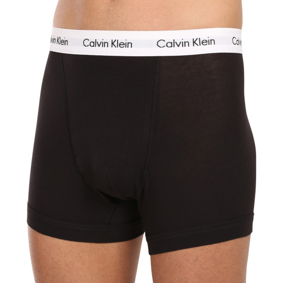 3PACK Vyriški boksininko šortai Calvin Klein juodi (U2662G-001)