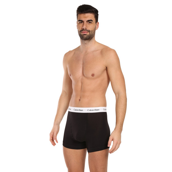 3PACK Vyriški boksininko šortai Calvin Klein juodi (U2662G-001)