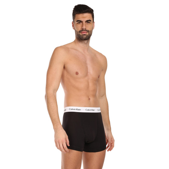 3PACK Vyriški boksininko šortai Calvin Klein juodi (U2662G-001)