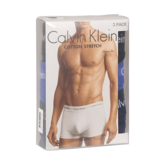 3PACK Vyriški boksininko šortai Calvin Klein daugiaspalviai (U2664G-4KU)