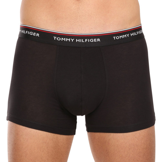 3PACK Vyriški boksininko šortai Tommy Hilfiger juodi (1U87903842 990)