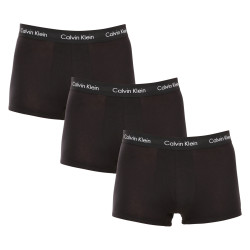 3PACK Vyriški boksininko šortai Calvin Klein juodi (U2664G-XWB)