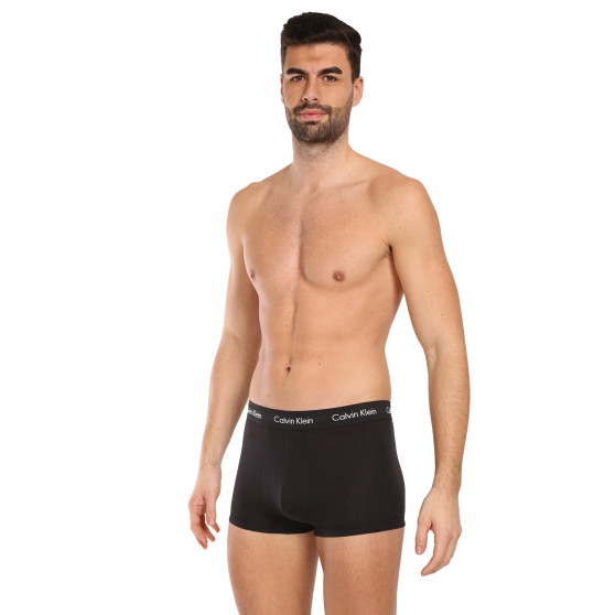 3PACK Vyriški boksininko šortai Calvin Klein juodi (U2664G-XWB)