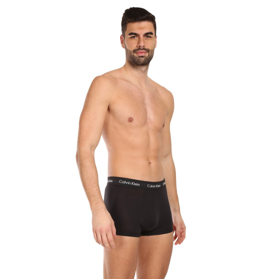 3PACK Vyriški boksininko šortai Calvin Klein juodi (U2664G-XWB)