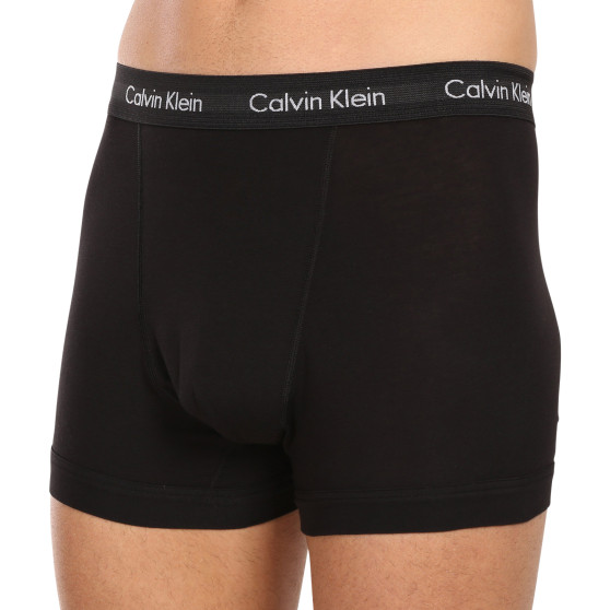 3PACK Vyriški boksininko šortai Calvin Klein juodi (U2662G-XWB)