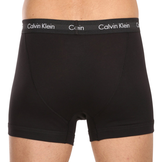 3PACK Vyriški boksininko šortai Calvin Klein juodi (U2662G-XWB)