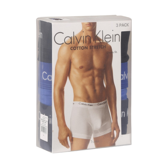 3PACK Vyriški boksininko šortai Calvin Klein daugiaspalviai (U2662G-4KU)