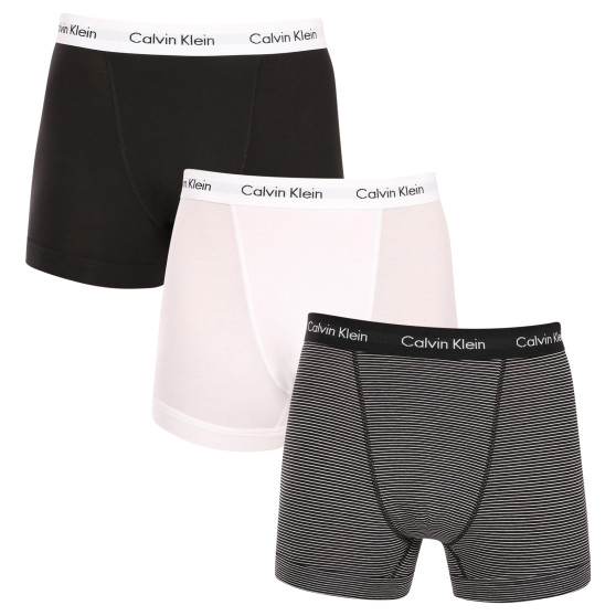 3PACK Vyriški boksininko šortai Calvin Klein daugiaspalviai (U2662G-IOT)