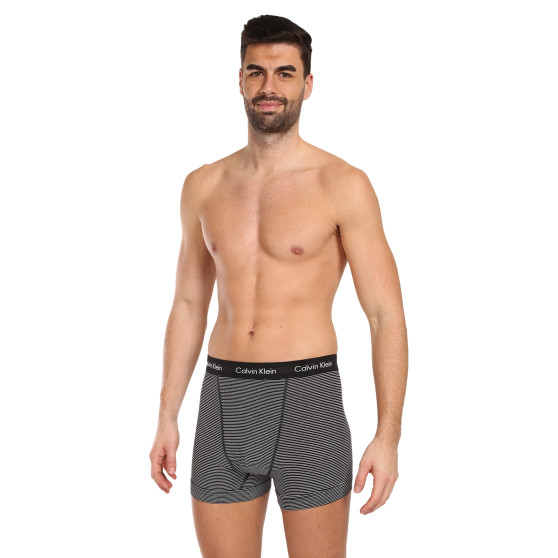 3PACK Vyriški boksininko šortai Calvin Klein daugiaspalviai (U2662G-IOT)