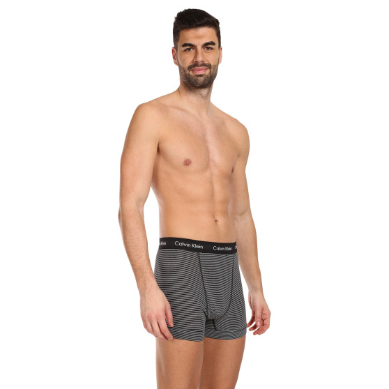 3PACK Vyriški boksininko šortai Calvin Klein daugiaspalviai (U2662G-IOT)